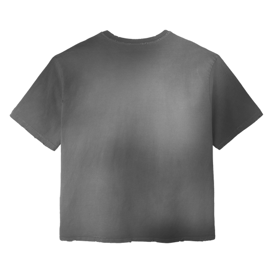 LUCKY7 GREY WASH T-SHIRT