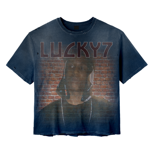 Lucky7 Washed Tee